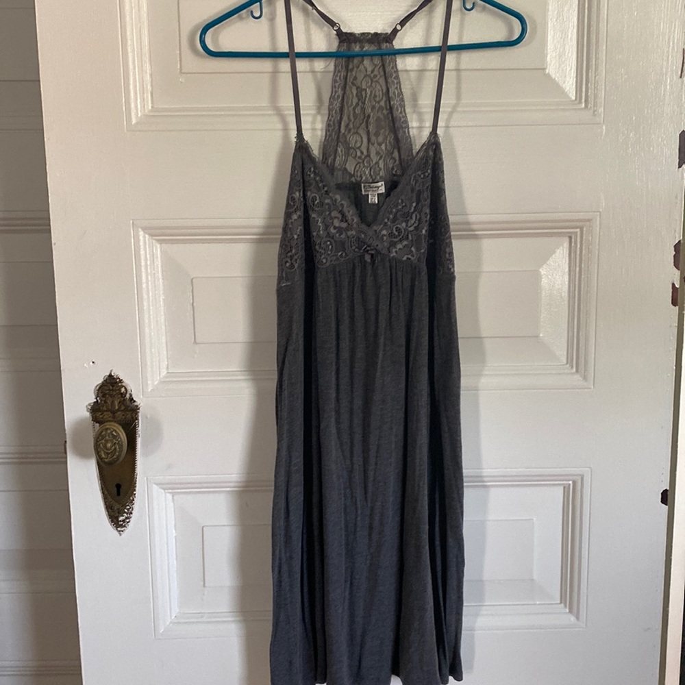 Pj Salvage gray lace nightie